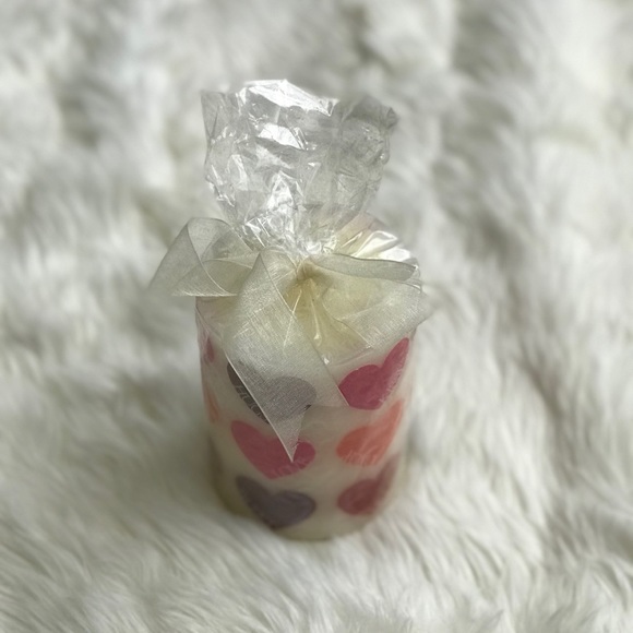 Other - Be Mine Pillar Candle 10.6 Oz (Heart Love)